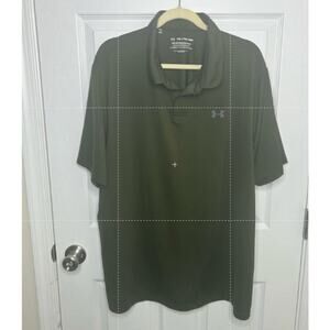 Under Armour Size XXL Golf Polo Gorgeous Green